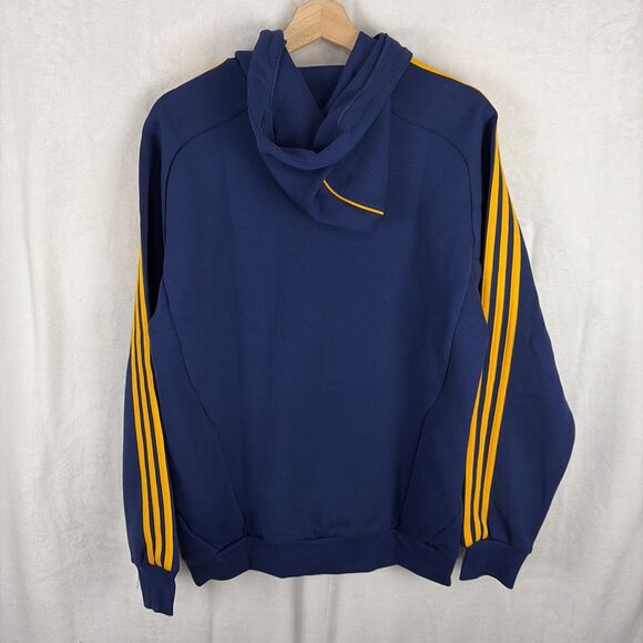 Adidas LA Galaxy MLS Travel Hoodie Navy Blue Size Small NWT - Picture 6 of 7